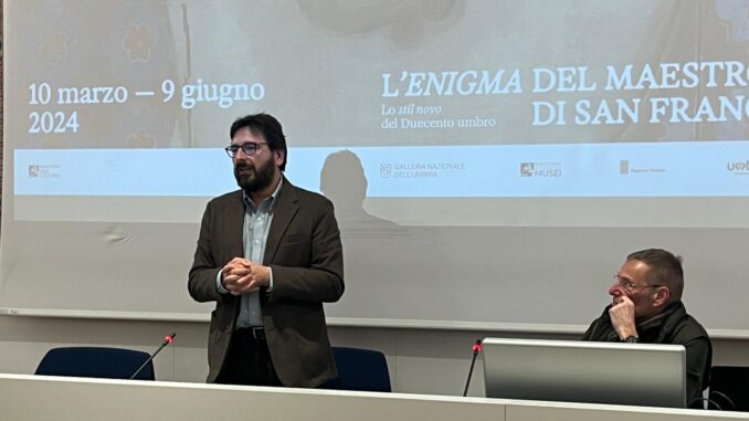 Alla GNU incontro con i dirigenti scolastici in vista della nuova mostra."L’enigma del maestro di Francesco. Lo stil novo del duecento umbro”