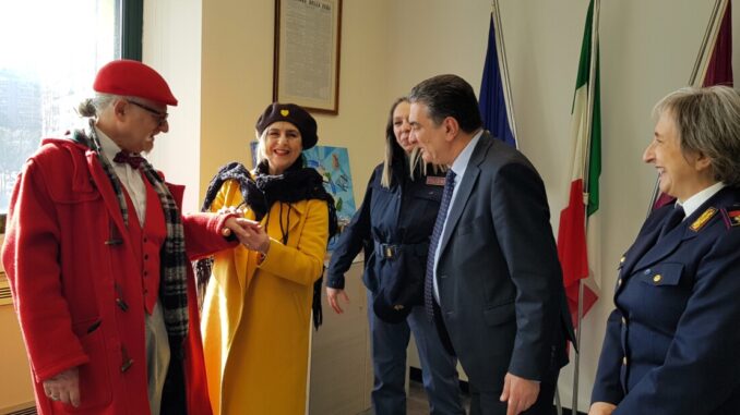 San Valentino arrivato in anticipo alla Questura di Terni