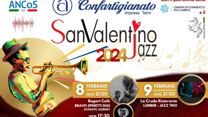 Terni, inizia San Valentino Jazz