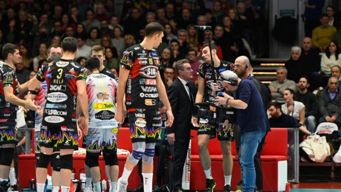 Sir Susa Vim Perugia sconfitta a Piacenza