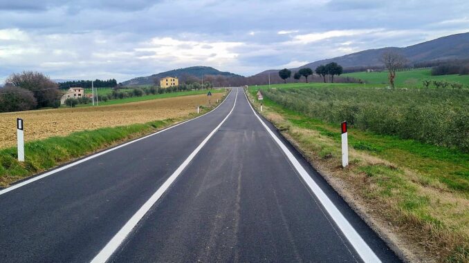 Sp 414 di Collevalenza e Sp 344 di Pila, viabilità e segnaletica