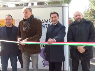 Inaugurato a Perugia l’Eco Compattatore Mangia Plastica