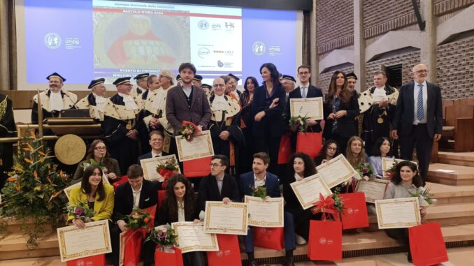 Cerimonia di consegna dell’onorificenza “Bartolo d’Oro”
