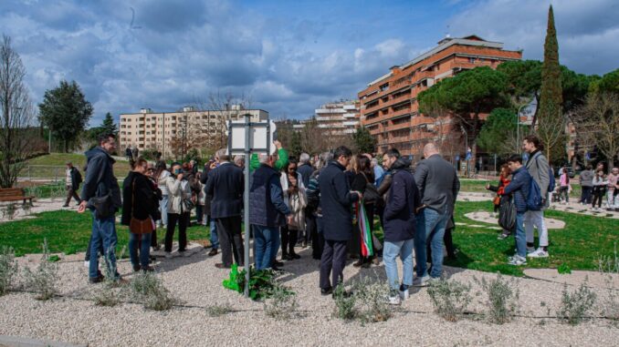 A Ponte San Giovanni a la sua "Oasi dei profumi e del respiro".