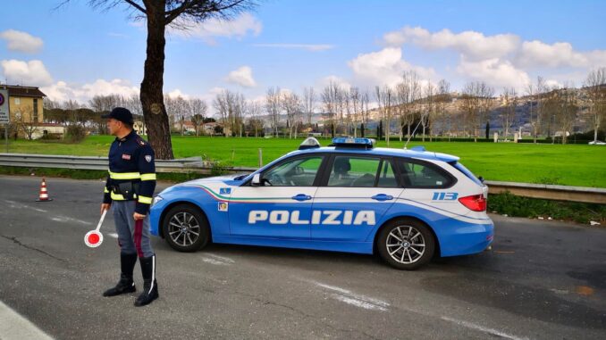 Monitoraggio della Polizia Stradale di Perugia