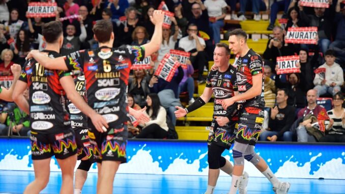 Sir Susa Vim. Si avvicina l'ultima di campionato a Milano