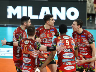 Sir. Chiusa la Superlega con battuta d'arresto. Nei quarti c'è Verona