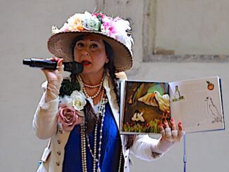 Nicoletta Tarli rappresenta con spettacolo e mostra le fiabe che diventano realtà