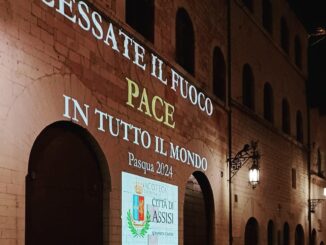 Un grido di pace da Assisi: il messaggio del sindaco Proietti