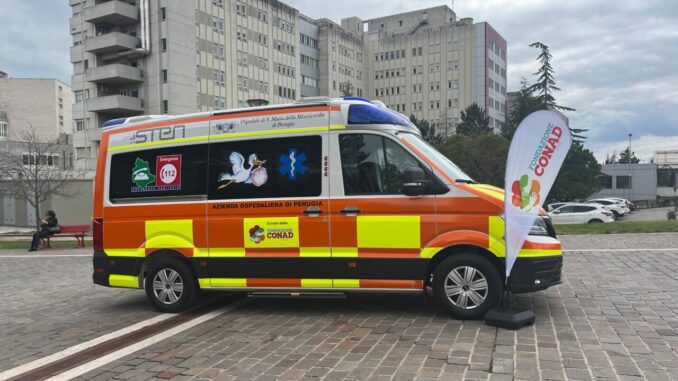PAC 2000A Conad, dona un'ambulanza per il trasporto neonatale