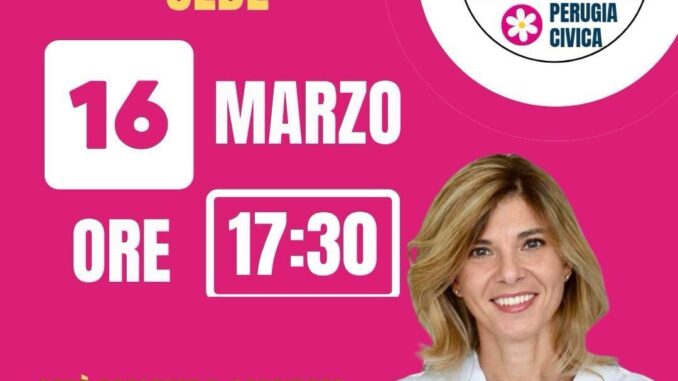 Elezioni, apre la sede di Perugia Civica