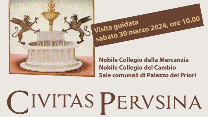 Porte aperte a Palazzo, visite guidate con Civitas Perusina