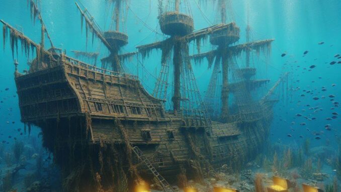 Il galeone spagnolo in fondo all’Oceano conserva un tesoro di venti miliardi