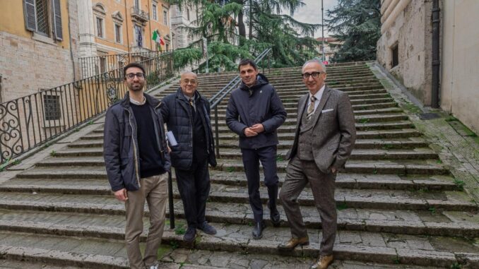 "Una scala per la Pace". Nuovo progetto Art Bonus Perugia