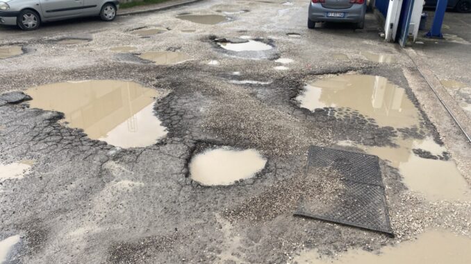 Strade dissestate Perugia. Sopralluogo dopo alcune segnalazioni