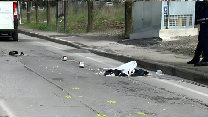 Morto il ragazzo investito da furgone a Perugia