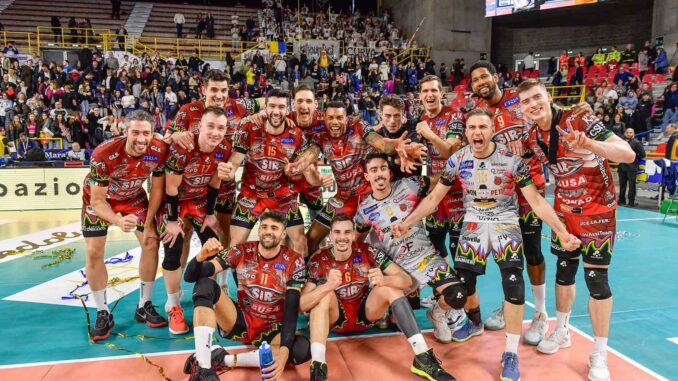Sir Susa Vim Perugia: trionfa in attacco e batte Rana Verona 1 a 3