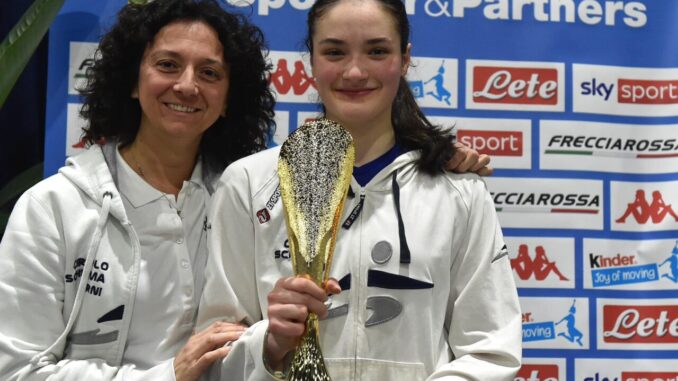 Silvia Liberati, la spadista ternana, convocata per i Campionati Mondiali Cadetti e Giovani