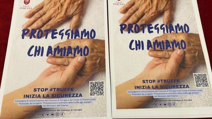 Presentata la campagna informativa contro le truffe agli anziani