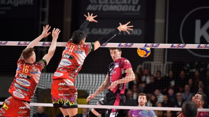 Sir Susa Vim Perugia direzione playoff