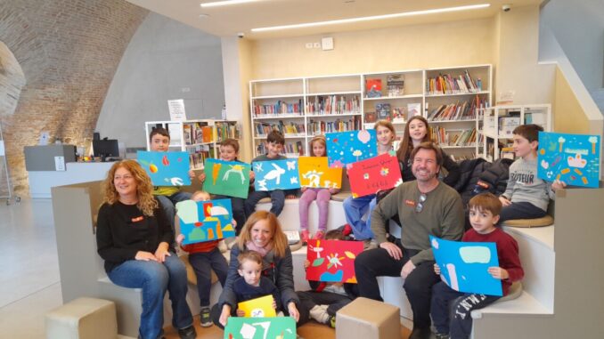 “Passi verdi in biblioteca”, laboratorio d’arte di educazione ambiente