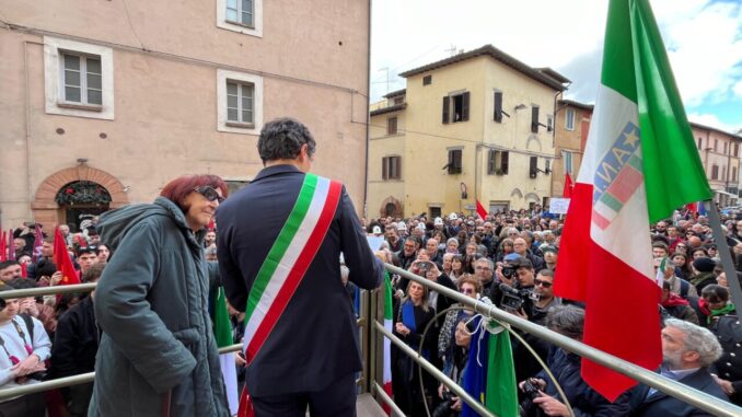 Ottantesimo anniversario della Liberazione, le parole del sindaco di Perugia