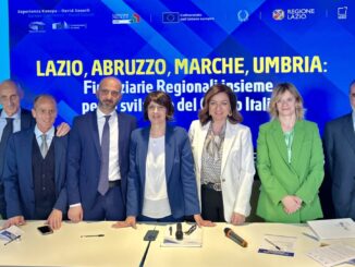 Patto per il centro: protocollo d’intesa tra le finanziarie di Umbria, Lazio, Abruzzo e Marche