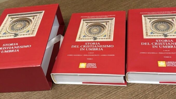 L’opera in due volumi della Storia del Cristianesimo in Umbria