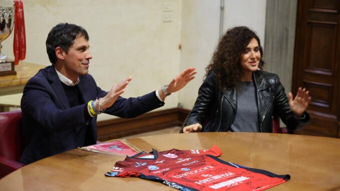Volley. Premiata a Palazzo dei Priori la Bartoccini