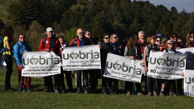 Club Alpino Italiano [Foto] Umbria dice ‘NO’ ai mezzi a motore sui sentieri