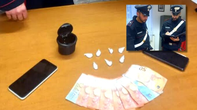 Arrestato a Perugia 28enne straniero: trovate 7 dosi di cocaina in auto
