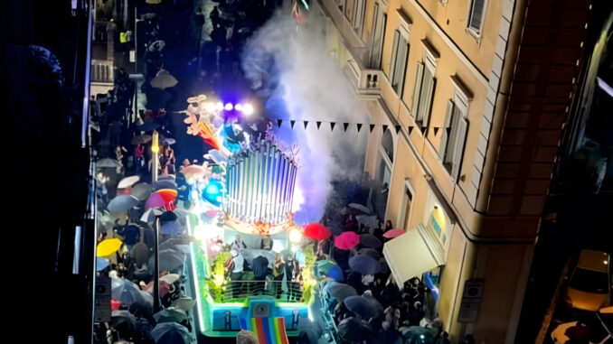 La Magia del Cantamaggio Illumina la Città con la Parata dei Carri