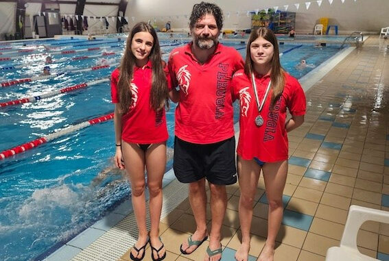 Nuoto: Erika Fancello e Fiamma Rolli Libertas Rari Nantes Perugia