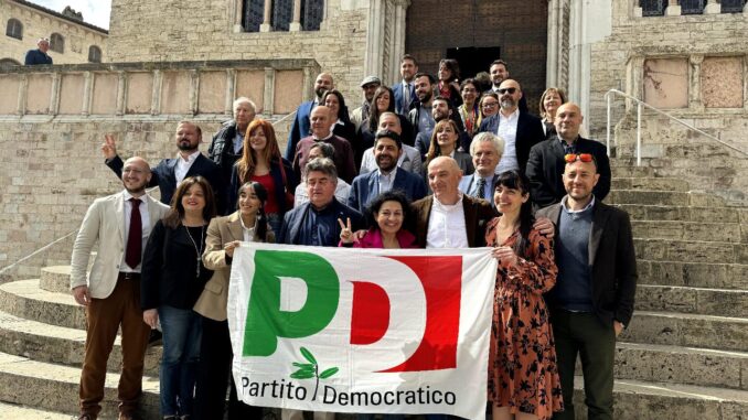 Presentata la lista Pd che correrà alle amministrative di Perugia