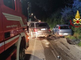 Grave incidente stradale a Taverne di Corciano, ferita una ragazza