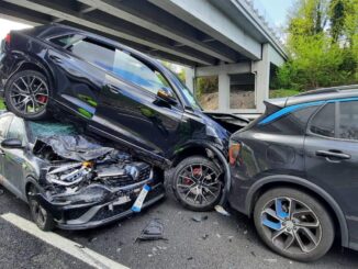 Incidente sull’A1 tra Orte e Attigliano, 6 veicoli incastrati