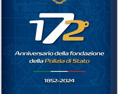 172° Anniversario della Fondazione della Polizia di Stato