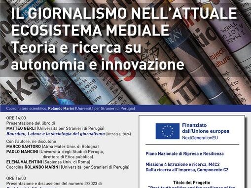 Il giornalismo nell'ecosistema mediale, tra crisi e nuove sfide di mercato