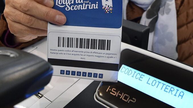 Lotteria scontrini premia l'Umbria: oltre 1,4 mln di € di vincite