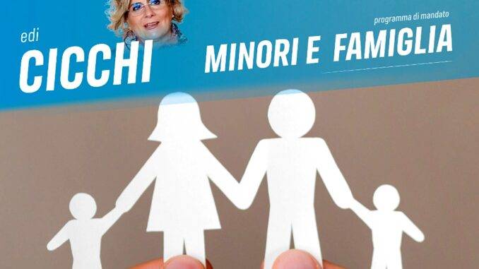 Edi Cicchi, rafforzare il benessere di minori e famiglie a Perugia