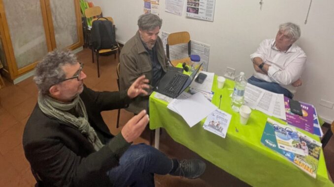 Massimo Monni, candidato sindaco per Perugia Merita incontra Fiab Perugia Pedala APS