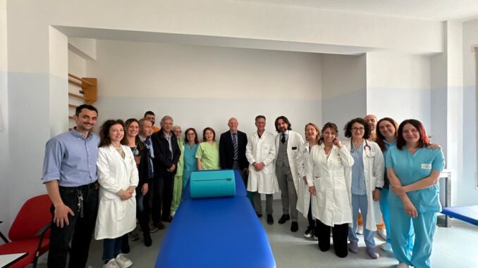 Ospedale di Narni, donazione del Circolo Dopolavoro Sanità alla Riabilitazione Intensiva