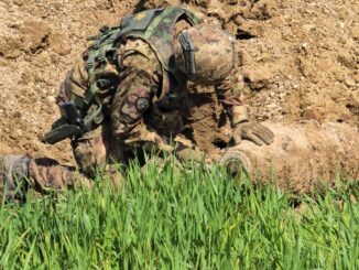 Messo in sicurezza ordigno bellico trovato a Petrignano, sarà fatto esplodere altrove