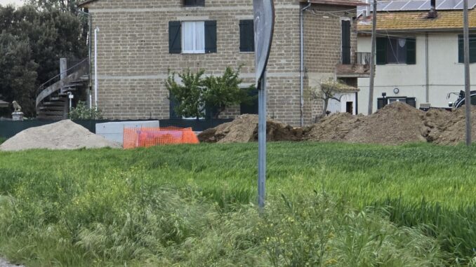 Ordigno bellico trovato ad Assisi, nella zona industriale di Petrignano [FOTO]