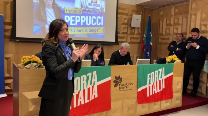 Francesca Peppucci ha avviato la sua campagna elettorale per le Europee