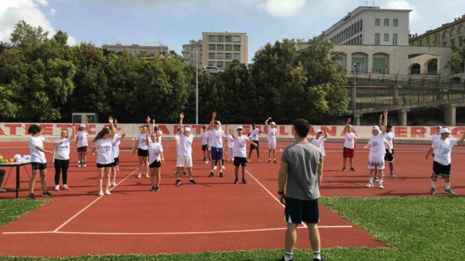 Giovani atleti in gara: mini olimpiade al Santa Giuliana