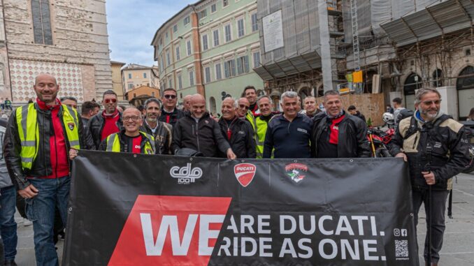 #WeRideAsOne fa il giro del mondo comunity Ducati. Ph. Paolo Lazzaroli
