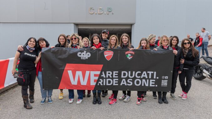 #WeRideAsOne fa il giro del mondo comunity Ducati. Ph. Paolo Lazzaroli