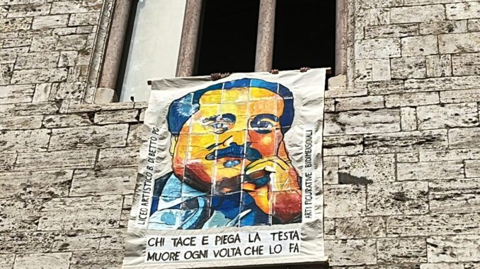 Perugia Onora la Memoria del Magistrato Giovanni Falcone