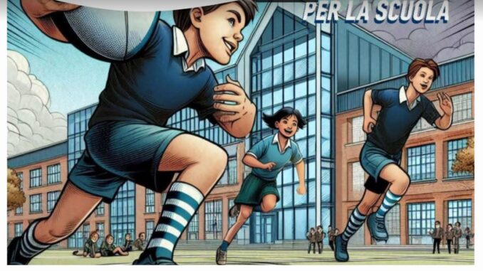 #Tagghiamoci: Il rugby tag promuove l'uguaglianza studenti umbri